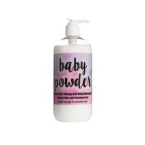 The Lotion Company 24시간 스킨 테라피 로션 풀 바디 모이스처라이저 무파라벤 미국산 라벤더 필드 릴렉싱 향수 알로에 베라 함유 16온스, 베이비 파우더
