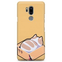 데이투데이 LG G7 케이스 박스냥이 하드 LM-G710N