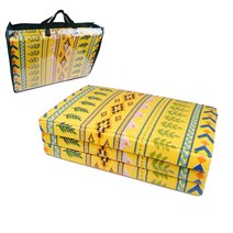 캠핑매트 3단 인디오 옐로우 중형