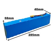 전기자전거변환키트 Lupuk-36v 리튬 이온 배터리 팩 10s3p 40ah XT60 커넥터 전기 자전거 및 스쿠터에 적