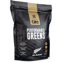 헬스스팬 엘리트 Healthspan Elite All Blacks Performance Greens 올 블랙스 고흡수 키위 추출물 효소 파우더 분말 300g, x, 1개