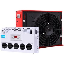 차량 무시동 에어컨 화물차 캠핑카 대형트럭 이동식, 냉매가 좋은 12v 상자 노란색, 1개