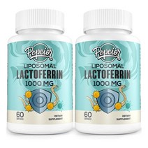 Pepeior Liposomal Lactoferrin 1000mg 페페오르 리포조말 락토페린 1000mg 60소프트젤 2팩