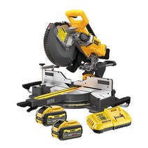 디월트 60V 3.0AH FLEXVOLT 브러쉬리스 12인치 충전 슬라이딩 각도 절단기 DCS781X2 컷팅기 커터기