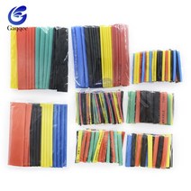 여러 가지 빛깔의 모듬 폴리올레핀 열 수축 튜브 케이블 슬리브 랩 와이어 세트 절연 328 개, 01 328PCS Mix Color