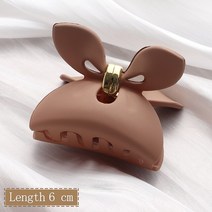 핸드프레스 가중공예 고정 철형 신제품 여성 패션 상어 클립 머리핀 헤어 액세서리 커피 블랙 아크릴 대형, 17 style-17