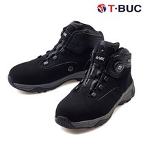 티뷰크 6인치 Free Lock 안전화 MS-671B 작업화 누벅가죽