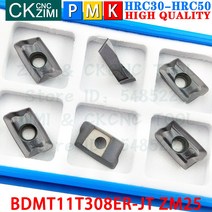 BDMT11T308ER-JT ZM25 BDMT 11T308ER JT 카바이드 인서트 밀링 공구 인덱서 블 CNC 공작 기계 금속 선반, 01 BDMT11T308ER-JT