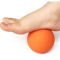 뭉친근육 스트레칭용 마사지볼 안마볼 근막이완 홈트, 마사지볼롤러 바이올렛, 1개