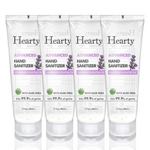 하티 어드밴스드 손소독제 에탄올70% 라벤더오일 (의약외품) (80ml 4개), 4개, 80ml