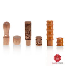 커플도장 인감도장 만년도장 수제도장, 해서체, 선택1 대나무