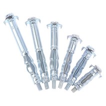1+1 토우앙카 10pcs m4 벽 금속 앵커 키트 석고 보드 마른 벽에서 나온 캐비티 플러그 천장 확장 나사에 대 한 dowel 석고 보드 구멍, 4x60