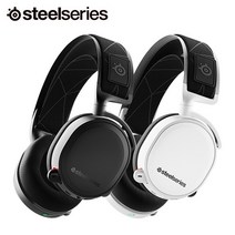 (스틸시리즈 (헤드셋 Arctis 7 2019 (가상7.1ch/무선 (이도컴퍼니 정품 Black 스틸시리즈/헤드셋/이도컴퍼니/가상/정품/무선, 블랙