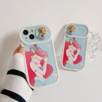 러블리 인어공주 아이폰13pr 아이폰13 케이스 적용-128104, 인어공주[미닫이창], iPhone 13 Pro