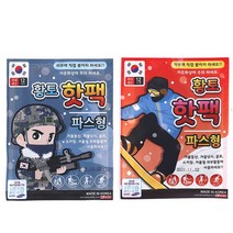 황토 핫팩 파스형 50g X 40개 /붙이는 핫팩/보온대/손난로/스키/골프/등산/캠핑/낚시/학교/군인/방한용품