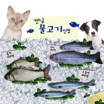 (ESGEL)물고기 인형 컴패니언 봉제 S 캣닢(ISRAEL), 연어