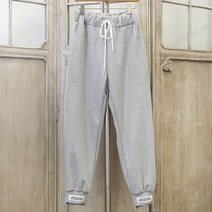 이힝 패치 컷팅 밴딩 스트링 배기 조거팬츠
