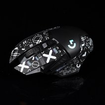 Topsky 마우스 스티커 Btl 땀 흡수 스티커 Logitech G502 영웅 Se 펑크 마우스 미끄럼 방지 스티커 유선 무선, 투명, 하나