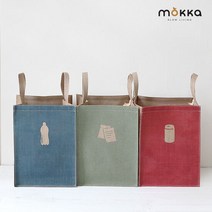 쥬트 컬러 분리수거함 3colors, 옵션:플라스틱, 단품