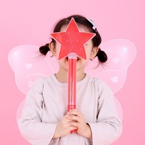 LED별봉(레드) 콘서트 램프 야광 봉 응원도구, 단품
