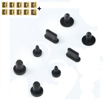dap 플레이어 뮤직 하이파이 오디오플레이어 2sets 먼지 플러그 fiio m11 plus ltd m15 m11 pro for shanling m8 m6 prom6 43, 검은색