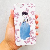 우리일쌍 터프케이스 신윤복 미인도 패턴 케이스 명화 케이스 (3508598), 아이폰XR