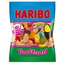 Haribo 4 TROPIFRUTTI 하리보 4 트로피 프루티 7oz(200g), 1개