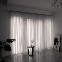 버드 나무 패턴 커튼. 자카드 원사 문짝 창 세련된 거실 장식