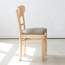 [리비니아] 코카 원목 식탁의자 1개, 내츄럴