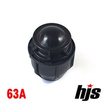 HJS 신규격 PE 엔드 플러그 63A (엔드캡 63mm 이음관 ISO 신KS 규격), 1개