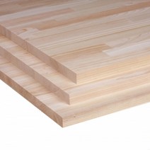 히노끼 무절 사이드핑거 집성판 두께12mm 폭1220mm 길이2440mm