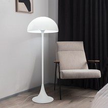 파우라 장스탠드 조명, LED 벌브램프 12W [하얀불] x 1, 화이트