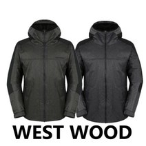 웨스트우드 WESTWOOD 남성 배색 후드 패딩 자켓 2컬러 WL4MTJPZ263_pt