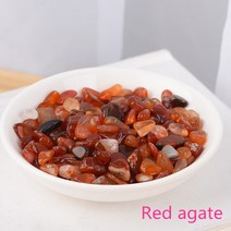 조개화석 암모나이트 화석 천연 석영 표본 암석 파편 자갈 거칠게 원시 에너지 장식용 롤, 붉은 마노, 100 그램