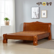 이조농방 황토볼 침대 퀸 인정, 단품