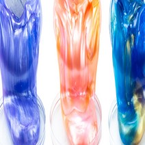 키즈카페 대용량 슬라임 촉감놀이, 오로라 갤럭시 슬라임