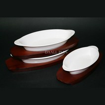 배접시 그라탕기 오븐 양식기 파스타 낱개, 나무받침 소