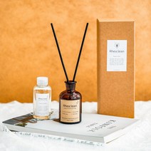 레아린 천연 실내 방향제 아로마 화장실 디퓨저 로즈마리 라벤더 욕실 고급, #4 화이트 소프