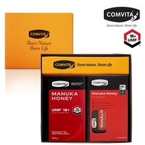 콤비타 UMF18+ 마누카꿀 250G + 사셰 허니스틱 세트, 상세설명 참조, 없음