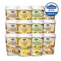 폰타나 간편하게 즐기는 즉석컵 수프 20g x20 맛별 각 5개구성, 1세트