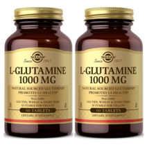 솔가 글루타민 L-Glutamine 1000mg 60정 2개, 60 카운트(1팩)