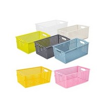 기타 바보사랑[히키스]심플한 사무용품 센스업바스켓6호, YELLOW