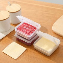 50리터냉장고 미니 차량용 캠핑쿨러 술장고 2 pcs 치즈 슬라이스 저장 상자 냉장고 특수 양파 생강 마늘 과일 신선 보관 상자 대합 조개 껍질 버터 블록 포장 81, m