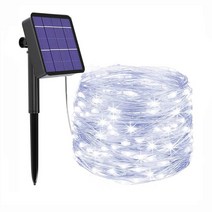 태양 열 벽 등 태양광 정원 야외 조명 솔라 led 계단 잔디 문주 센서 가로 외부 난간광 12pack 광 발코니 장식 나무 파티오 결혼식 파티에 대, 흰색-1팩, 110LED