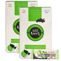 간편한 아침식사대용 60포 곡차 스틱죽 미숫가루, 검은콩 흑미마죽30포 x2