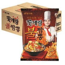 빙그레 꽃게랑 불짬뽕 스낵, 10개, 70g