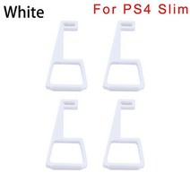 ps4거치대 새로운 3d 인쇄 벽 마운트 콘솔 호스트 랙 컨트롤러 홀더 게임 스토리지 브래킷 소니 플레이 스테이션4 ps4 슬림 프로, 유형2 흰색2
