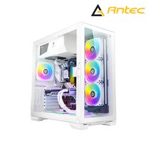 부피가 큰 상품은 개별 택배비 적용으로인한 2개이상 구매시 착불로 발송됩니다.안텍 Antec P120 CRYSTAL 미들타워 PC케이스 (화이트)