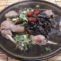 [보양식] 토종오리 능이백숙 - 3인분 조리완료제품 청둥이 오리탕 찹쌀밥 1팩, 3.5kg, 1개