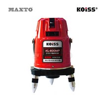 KL-600MP 전자동 레이저 레벨기 레드 수평기 수평계, 단품